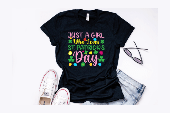 Download Just a Girl  St. Patrick's Design - St. patrick's Collection