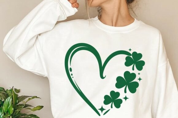 Download Clover Heart SVG, St. Patrick's Day PNG - St. patrick's Collection