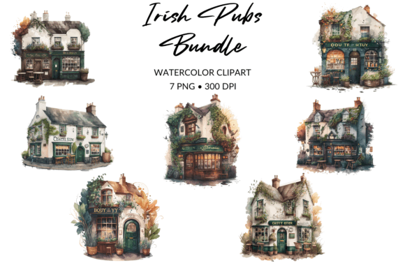 Download St. Patrick's Irish Pubs Bundle - Irish Collection