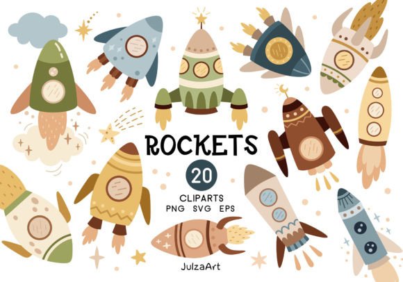 Download Space Rocket Clipart, Spaceship Clipart - Space Collection
