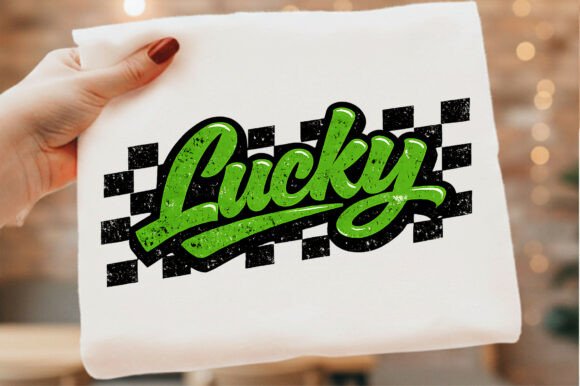 Download Lucky Checkered Retro St. Patrick's Day - St. patrick's Collection