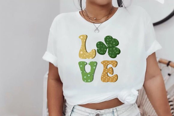 Download Happy St. Patrick's Day Tshirt Love - St. patrick's Collection