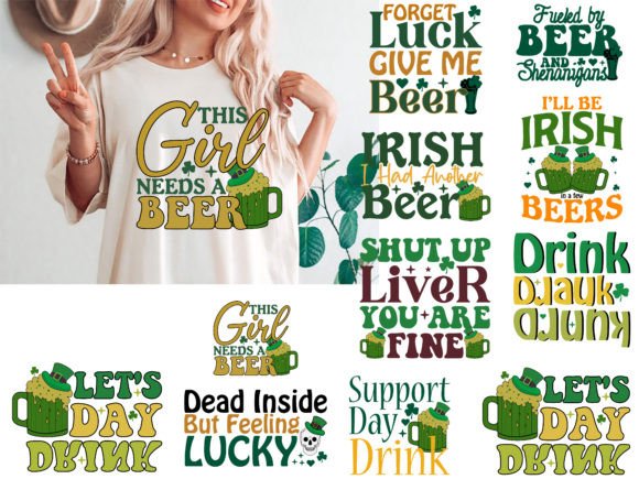 Download Lucky St. Patrick's Day T-shirt Bundle - St. patrick's Collection