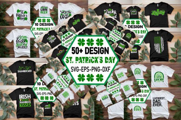 Download Mega St. Patrick's Day T-shirt Bundle - St. patrick's Collection