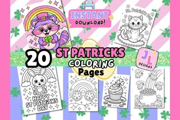 Download St Patricks Day Kids Coloring Pages - Premium Resources